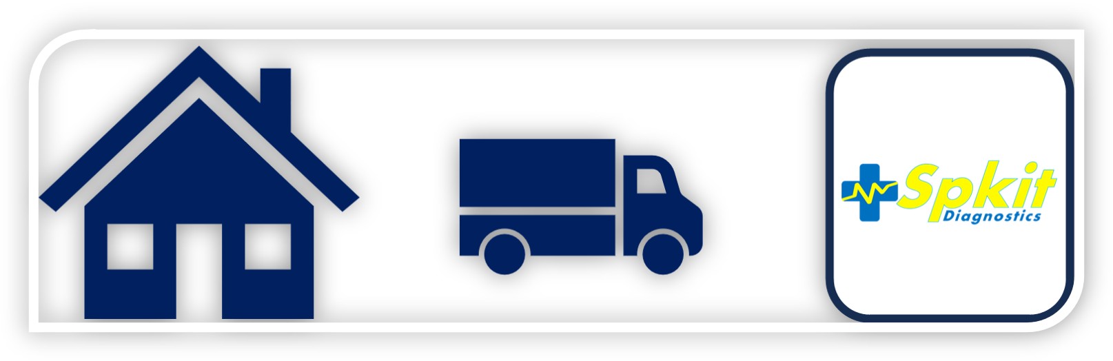 Returning the ABPM device via pickup or drop-off